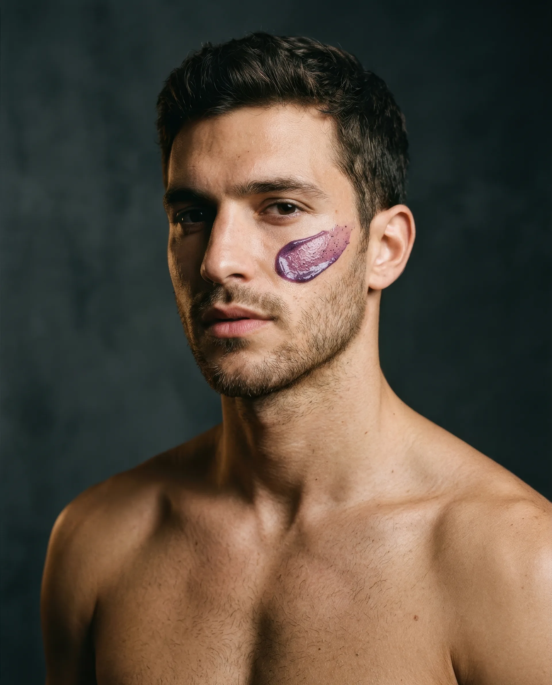Portrait Violet Veil